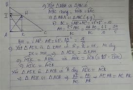 Chứng Minh Ab+Ac Bc+Ah