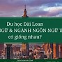 Du Học Đài Loan Ngành Ngôn Ngữ Anh