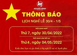 Lịch Nghỉ Lễ 30/4 Năm 2022